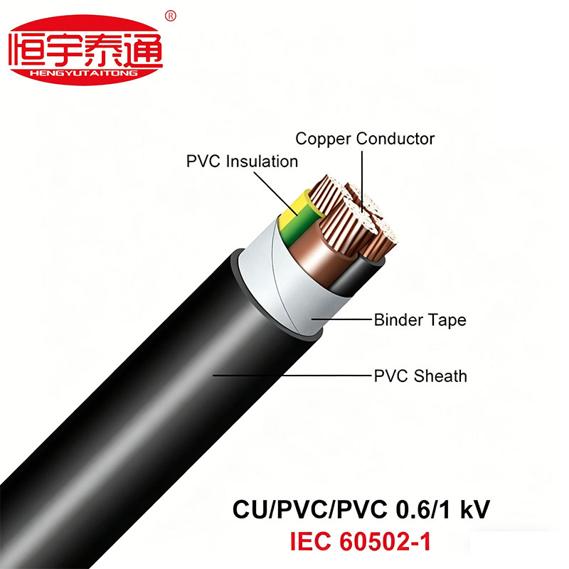 NYY Seoltóir Copar ísealvoltais Cábla Cumhachta Inslithe PVC