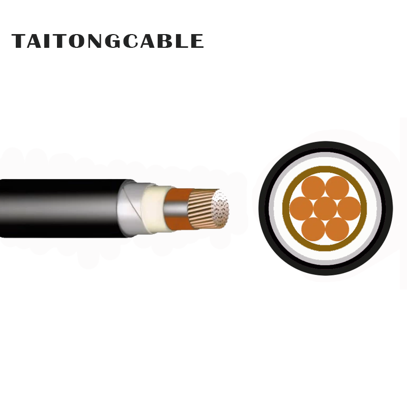 Seoltóir Copair Armúrtha ATA Aon-Chroílárnach Íseal Cáblaí Cumhachta PVC Inslithe PVC