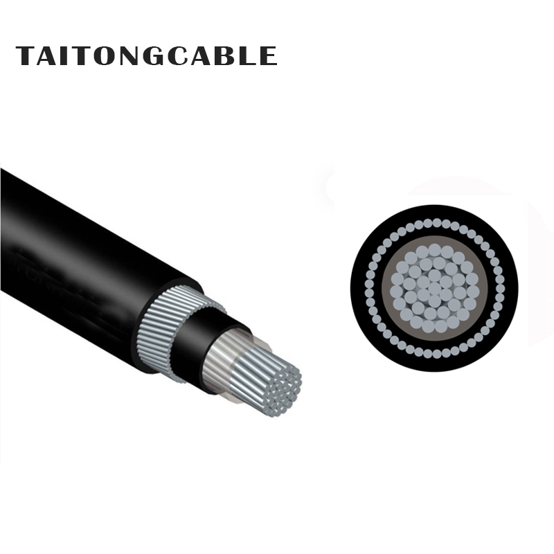 Seoltóir Alúmanam Armúrtha AWA Aon-Chroívoltais Íseal XLPE Cáblaí Cumhachta PVC Scagtha Inslithe